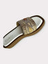 Multicolour Paisley Motif Embroidered Slider - cunei